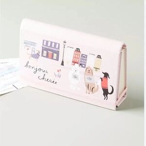 Libby Vander Ploeg By Anthropologie Parisian Pups Receipt Book
